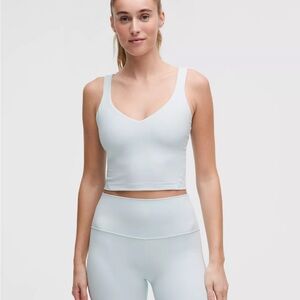 Lululemon Light Blue Align Crop Top